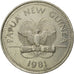 Monnaie, Papua New Guinea, 20 Toea, 1981, TTB, Copper-nickel, KM:5