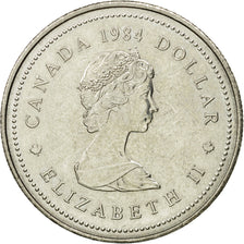 Coin, Canada, Elizabeth II, Dollar, 1984, Royal Canadian Mint, Ottawa