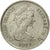 Moneta, Isole Cayman, Elizabeth II, 10 Cents, 1977, BB, Rame-nichel, KM:3