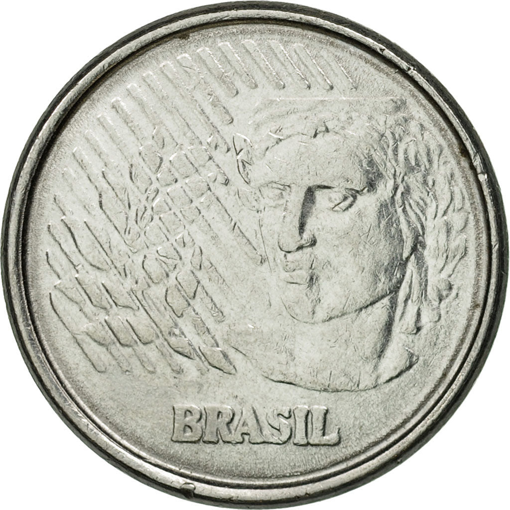 Coin, Brazil, Centavo, 1994, EF(40-45), Stainless Steel, KM:631