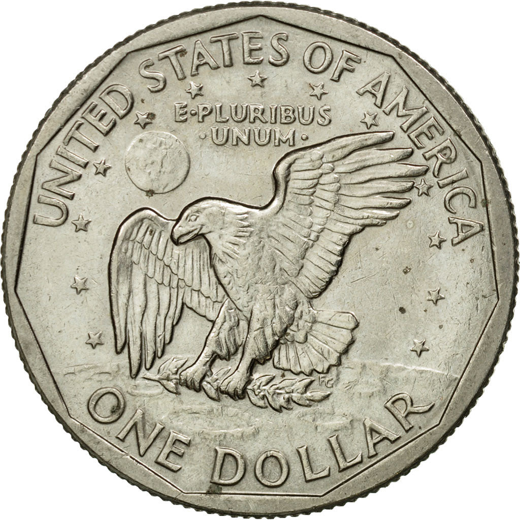 Coin, United States, Susan B. Anthony Dollar, Dollar, 1979, U.S. Mint, Denver