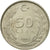 Monnaie, Turquie, 50 Lira, 1985, TTB, Copper-Nickel-Zinc, KM:966
