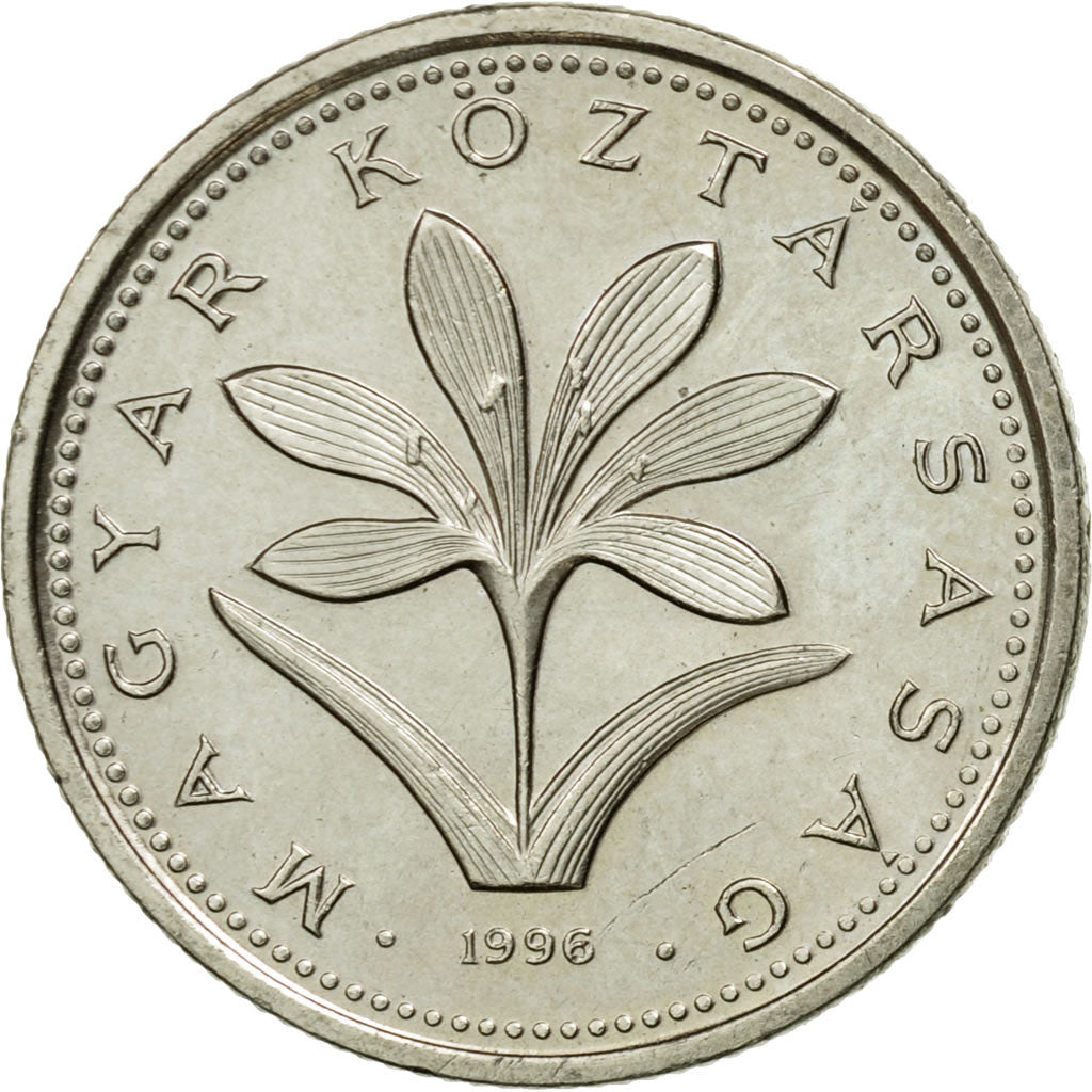 Moneta, Ungheria, 2 Forint, 1996, SPL-, Rame-nichel, KM:693