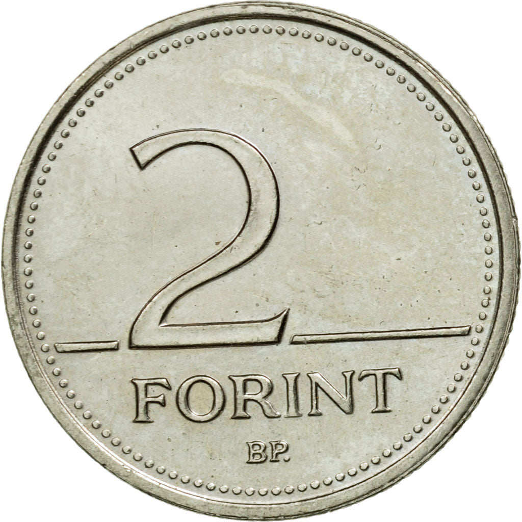 Moneta, Ungheria, 2 Forint, 1996, SPL-, Rame-nichel, KM:693