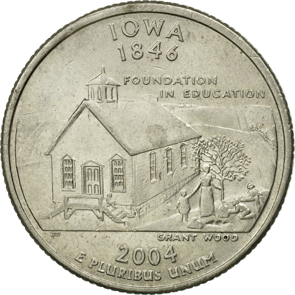 Coin, United States, Quarter, 2004, U.S. Mint, Philadelphia, EF(40-45)