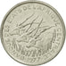 Coin, Central African States, 50 Francs, 1977, Paris, EF(40-45), Nickel, KM:11