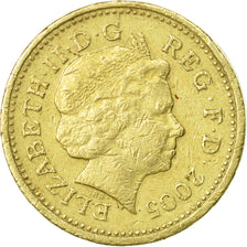 Coin, Great Britain, Elizabeth II, Pound, 2005, British Royal Mint, VF(30-35)