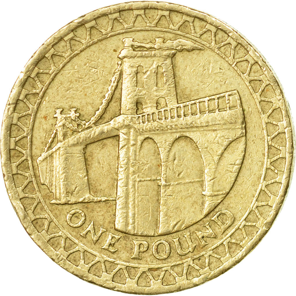 Coin, Great Britain, Elizabeth II, Pound, 2005, British Royal Mint, VF(30-35)