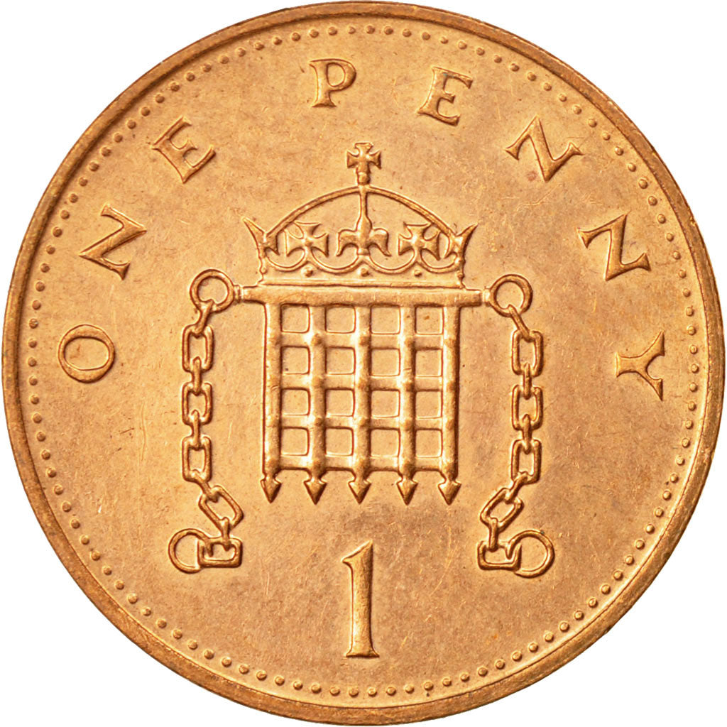 Coin, Great Britain, Elizabeth II, Penny, 1994, British Royal Mint, EF(40-45)