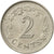 Münze, Malta, 2 Cents, 1977, British Royal Mint, SS+, Copper-nickel, KM:9