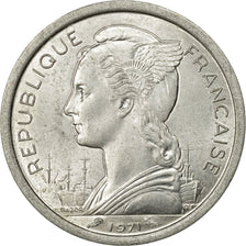 Coin, FRENCH AFARS & ISSAS, Franc, 1971, Paris, AU(55-58), Aluminum, KM:16