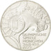 Monnaie, République fédérale allemande, 10 Mark, 1972, Hambourg, FDC, Argent