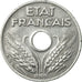 Coin, France, État français, 10 Centimes, 1943, Paris, EF(40-45), Zinc