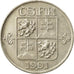 Coin, Czechoslovakia, 5 Korun, 1991, EF(40-45), Copper-nickel, KM:152