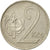 Coin, Czechoslovakia, 2 Koruny, 1984, EF(40-45), Copper-nickel, KM:75