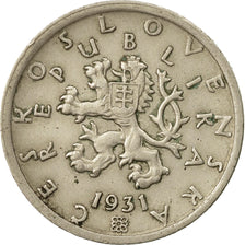 Coin, Czechoslovakia, 50 Haleru, 1931, EF(40-45), Copper-nickel, KM:2