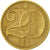 Moneta, Czechosłowacja, 20 Haleru, 1980, VF(30-35), Mosiądz niklowy, KM:74