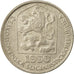 Münze, Tschechoslowakei, 50 Haleru, 1990, SS, Copper-nickel, KM:89
