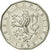 Moneta, Czechy, 2 Koruny, 1993, EF(40-45), Nickel platerowany stalą, KM:9