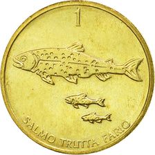 Coin, Slovenia, Tolar, 1992, EF(40-45), Nickel-brass, KM:4