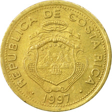 Coin, Costa Rica, 10 Colones, 1997, Armant Metalurgica, Santiago, Chile