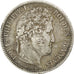 Moneda, Francia, Louis-Philippe, Franc, 1834, Rouen, MBC, Plata, KM:748.2