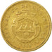 Coin, Costa Rica, 5 Colones, 1999, EF(40-45), Brass, KM:227a.1