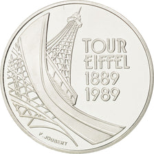 FRANCE, 5 Francs, 1989, KM #968a, MS(65-70), Silver, 29, Gadoury #772, 12.02