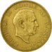 Coin, Denmark, Frederik IX, Krone, 1955, Copenhagen, EF(40-45), Aluminum-Bronze