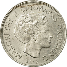 Moneta, Danimarca, Margrethe II, Krone, 1973, Copenhagen, BB, Rame-nichel
