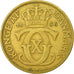 Coin, Denmark, Christian X, 2 Kroner, 1936, Copenhagen, EF(40-45)
