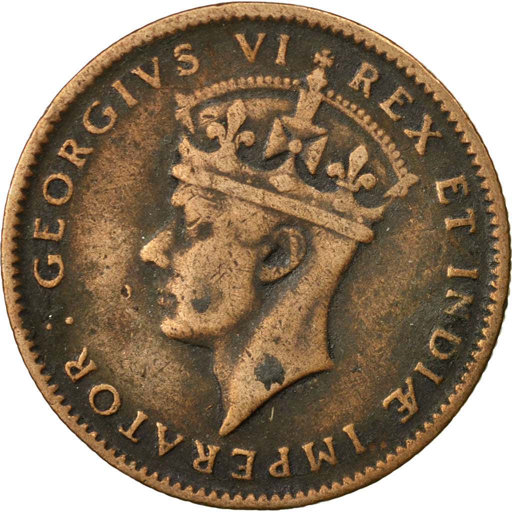 Coin, EAST AFRICA, George VI, 50 Cents, 1937, VF(30-35), Silver, KM:27