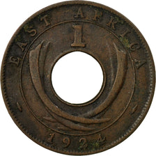 Coin, EAST AFRICA, George V, Cent, 1924, VF(30-35), Bronze, KM:22