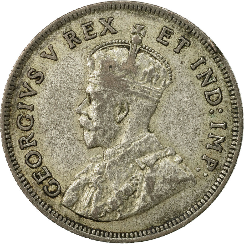 Coin, EAST AFRICA, George V, Shilling, 1924, VF(30-35), Silver, KM:21