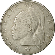 Coin, Liberia, Dollar, 1970, VF(30-35), Copper-nickel, KM:18a.2