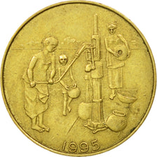 Coin, West African States, 10 Francs, 1995, Paris, EF(40-45), Aluminum-Bronze