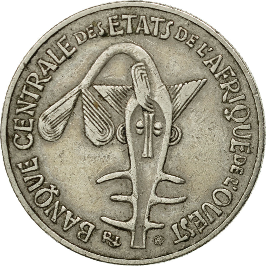 Moneta, Stati dell'Africa occidentale, 50 Francs, 1984, Paris, BB, Rame-nichel