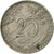 Moneta, REPUBBLICA DELL’INDIA, 25 Paise, 1976, BB, Rame-nichel, KM:49.1