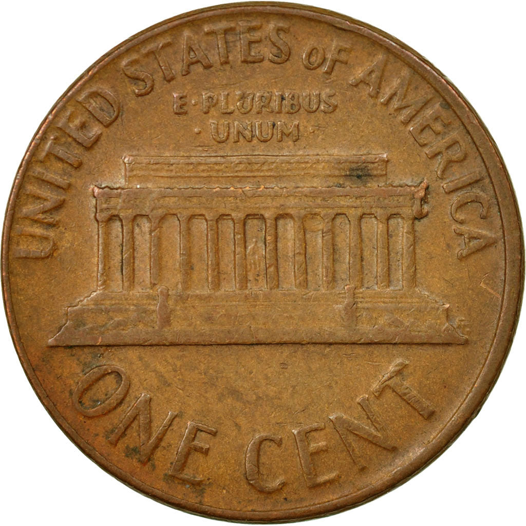 Monnaie, États-Unis, Lincoln Cent, Cent, 1966, U.S. Mint, Philadelphie, TB+