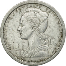 Coin, Cameroon, Franc, 1948, Paris, EF(40-45), Aluminum, KM:8