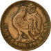 Coin, Cameroon, Franc, 1943, Pretoria, VF(30-35), Bronze, KM:5