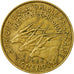 Coin, Cameroon, 25 Francs, 1958, EF(40-45), Aluminum-Bronze, KM:12