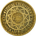 Moneta, Marocco, Mohammed V, 50 Francs, 1951, Paris, MB+, Alluminio-bronzo