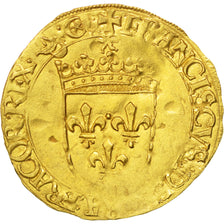 FRANCE, Ecu d'or, 1519, Bordeaux, EF(40-45), Gold, Duplessy #775, 3.37