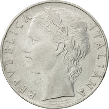 Münze, Italien, 100 Lire, 1957, Rome, SS, Stainless Steel, KM:96.1