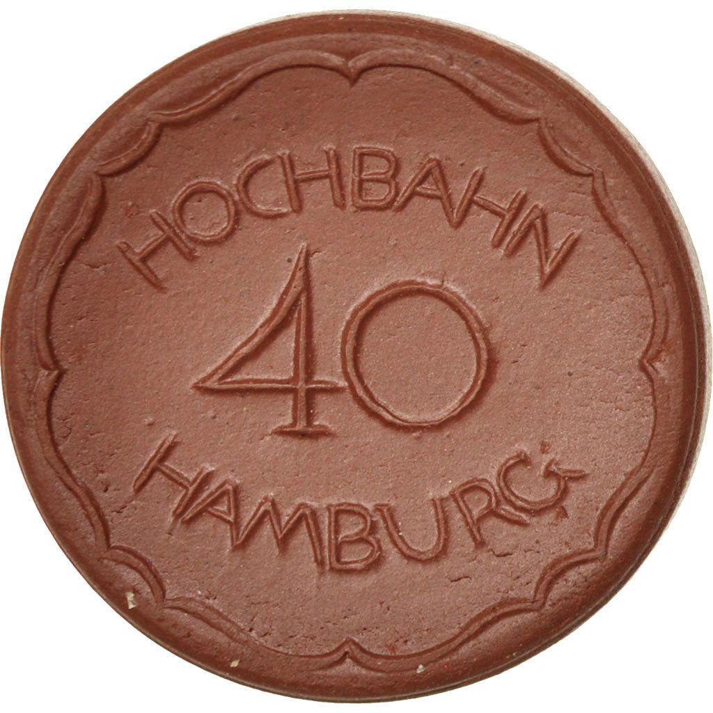 Münze, Deutschland, 40 Pfennig, 1921, UNZ, Porcelain