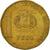 Moneda, República Dominicana, Peso, 1991, BC+, Latón, KM:80.1