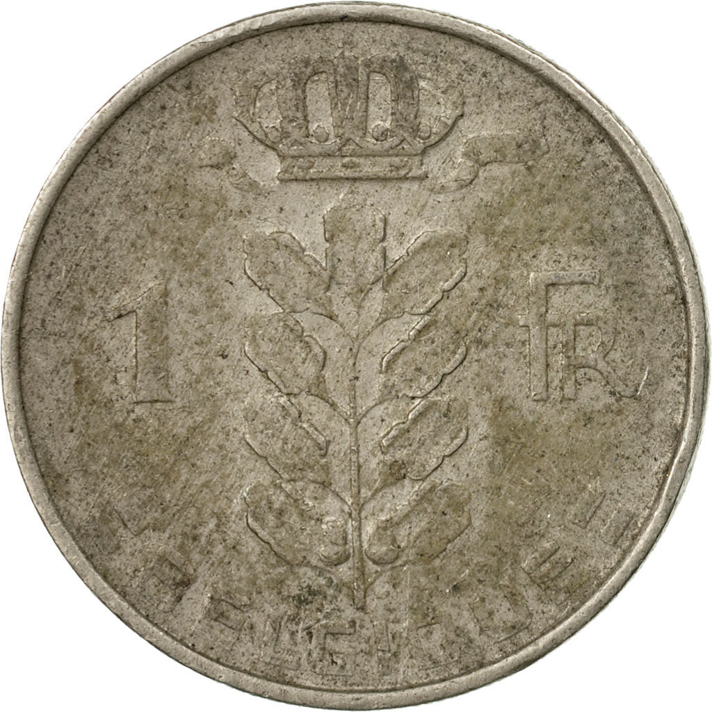Coin, Belgium, Franc, 1959, VF(20-25), Copper-nickel, KM:142.1