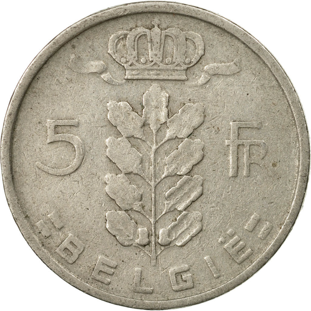 Monnaie, Belgique, 5 Francs, 5 Frank, 1948, TTB, Copper-nickel, KM:135.1