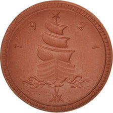 Allemagne, Nécessité en porcelaine, Saxe, 1 Mark 1921